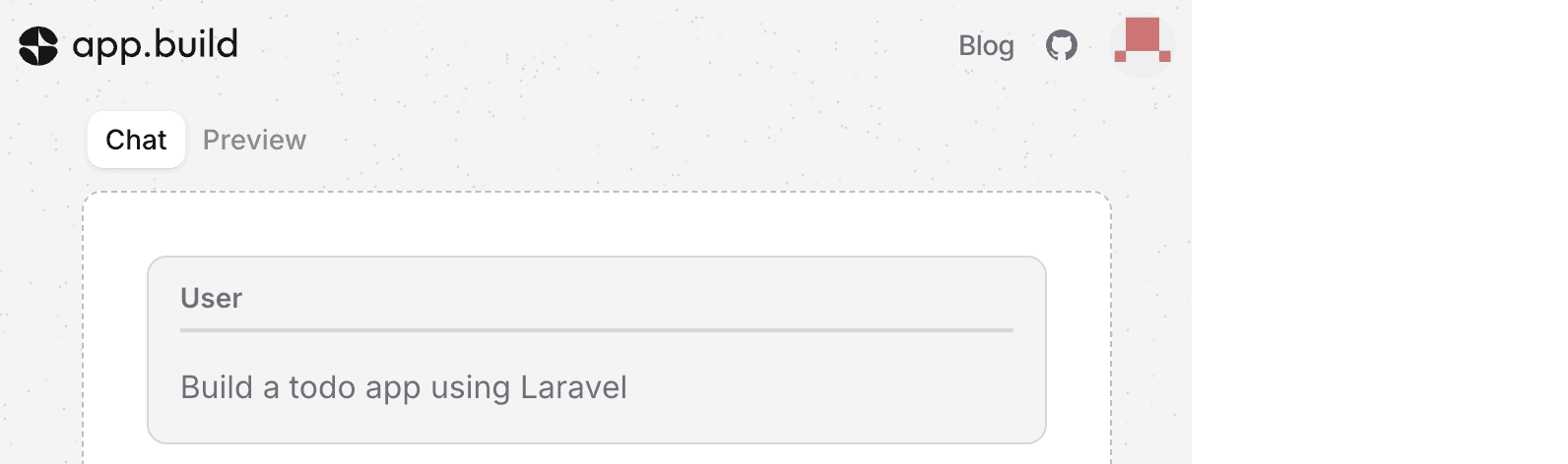 app.build Web UI